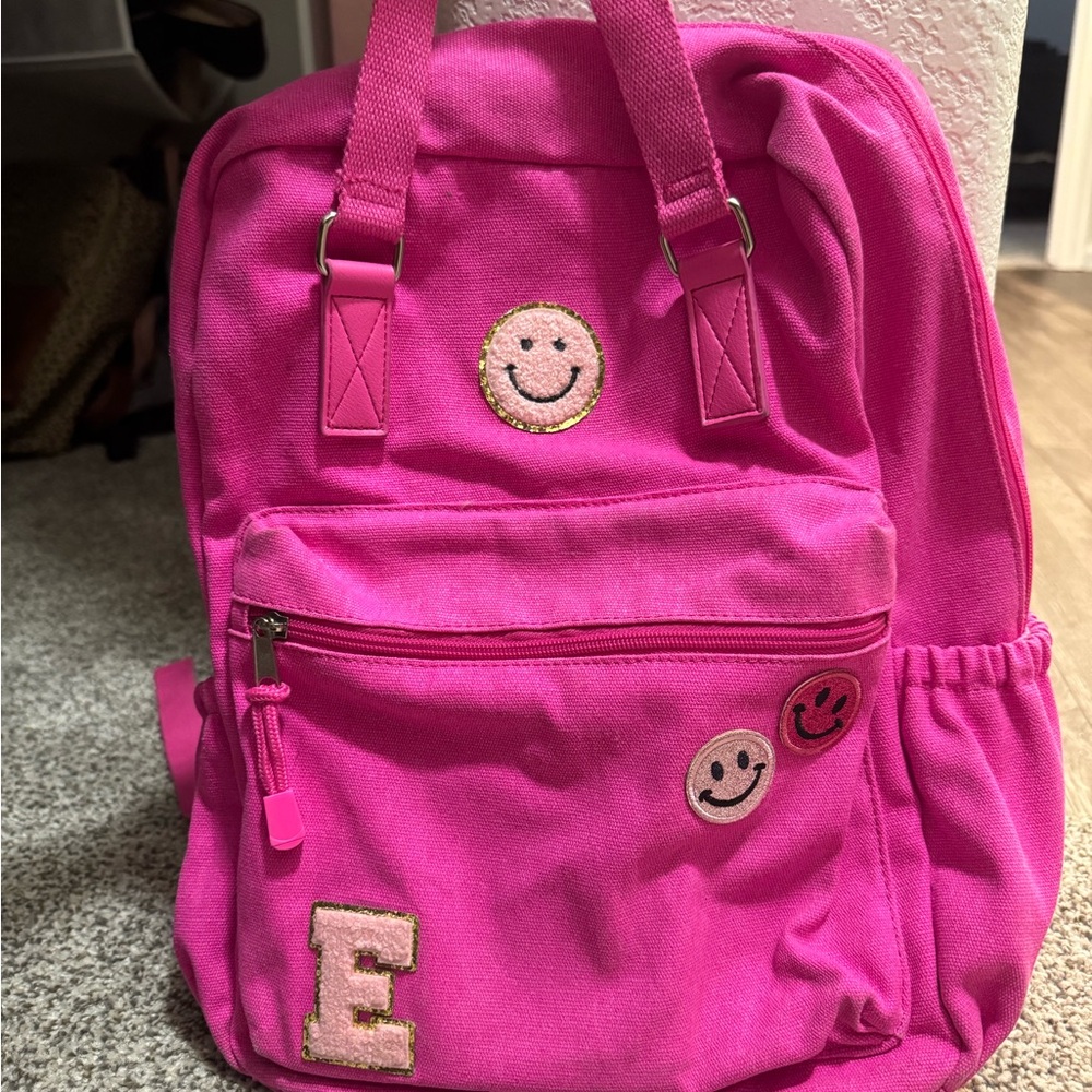 Wild Fable Pink Smiley Backpack